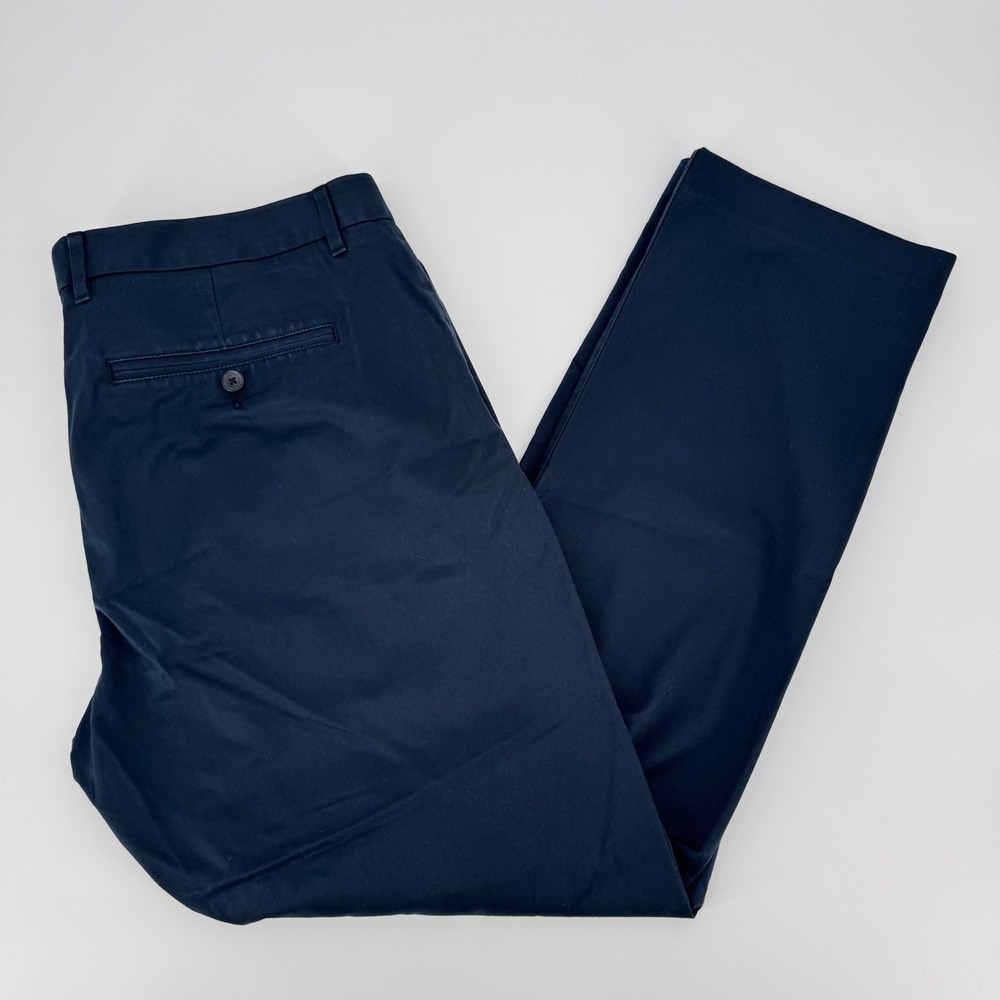 Bonobos Monday Navy Chino Pants Men's‎ 36x30 Stretch Weekday Warriors